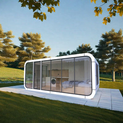 Luxury Modern Mobile Tiny Space Capsule Home Office Pod apple Cabin Container House