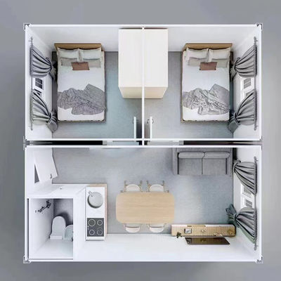 Sustainable Flat Pack Container House With Energy-Saving Features And Green Materials