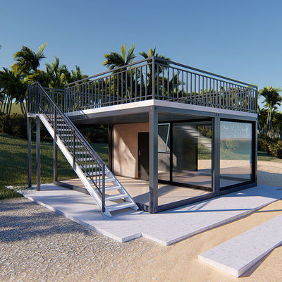 China New Design Detachable Flat Pack Portable Prefabricated Container House Container Home