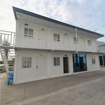 Detachable Container House For Temporary Or Permanent Housing With Steel Structure And Sandwich Panel