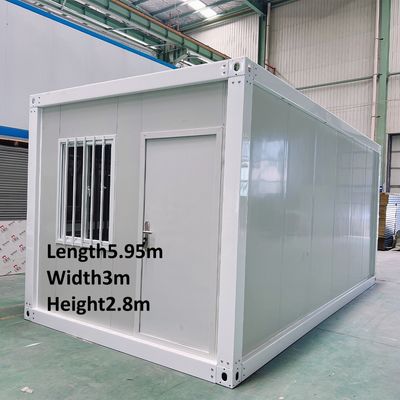 Detachable Container House For Temporary Or Permanent Housing With Steel Structure And Sandwich Panel