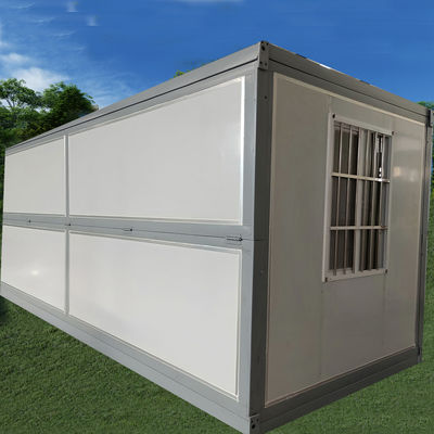 Foldable Easy to Install Temporary Earthquake Relief House Folding Prefab Modular Container House